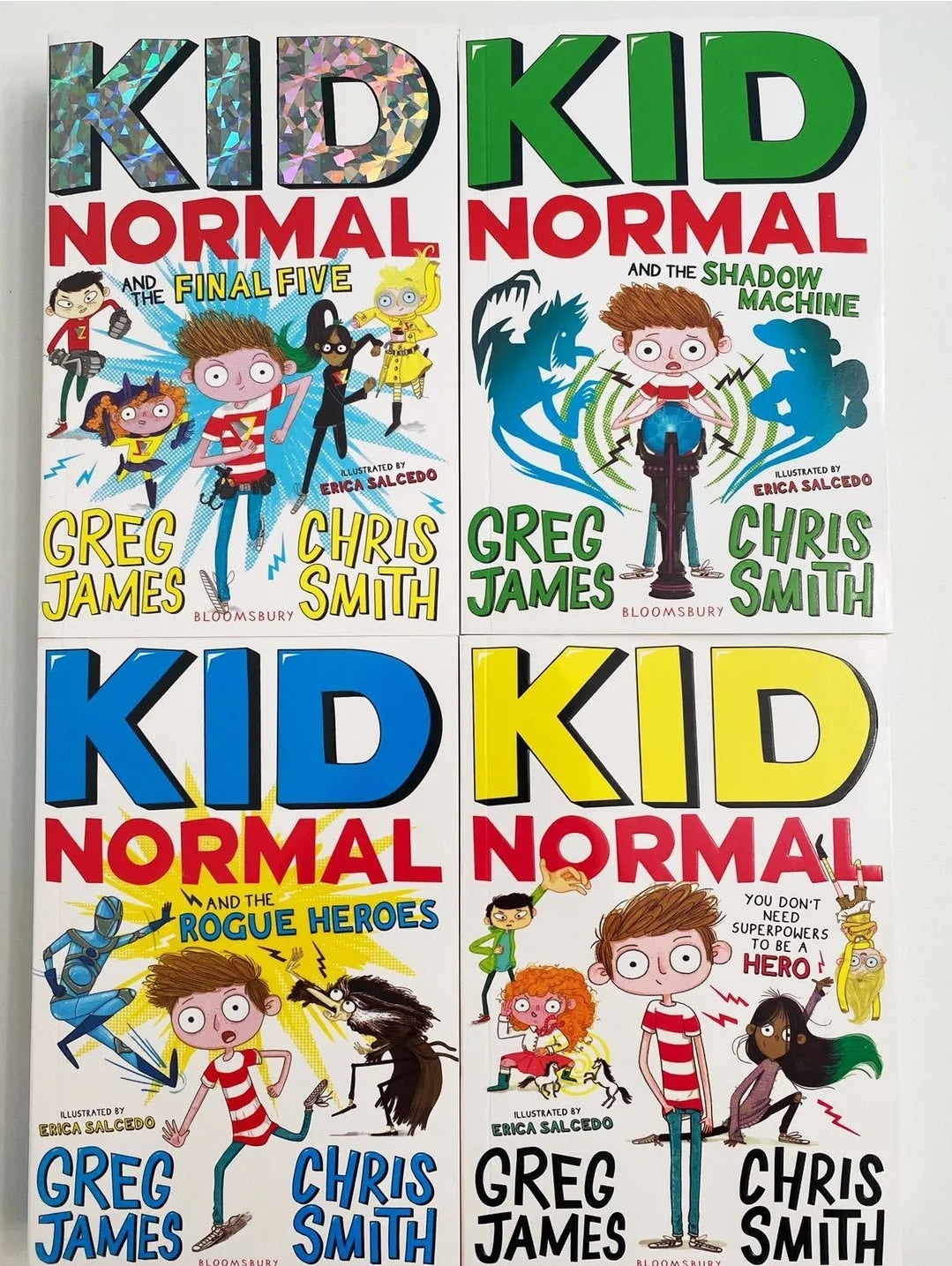 Kid Normal Pack x 4 by Greg James for 8-14y