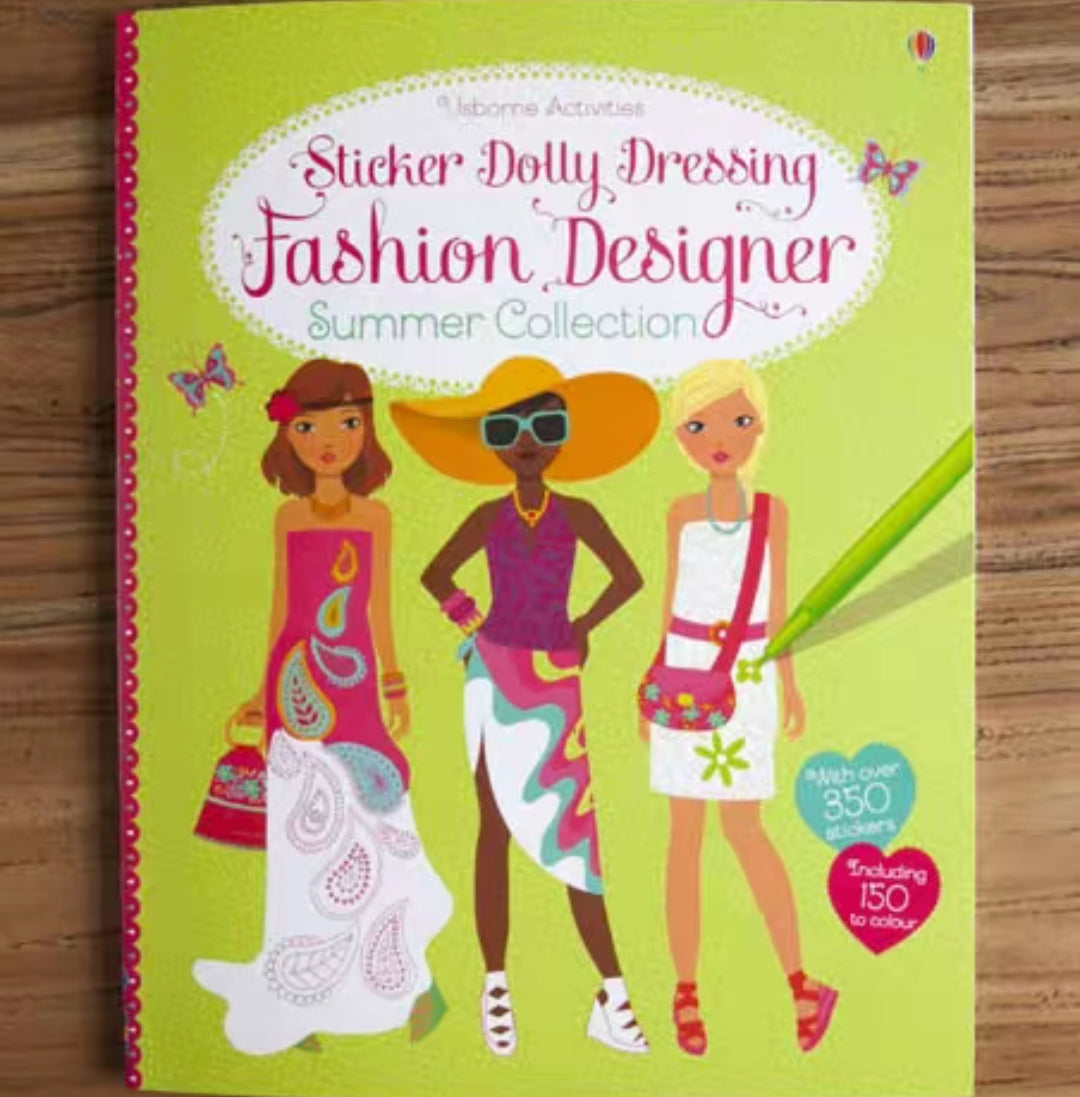 Sticker Dolly Dressing Fashion Designer Usborne