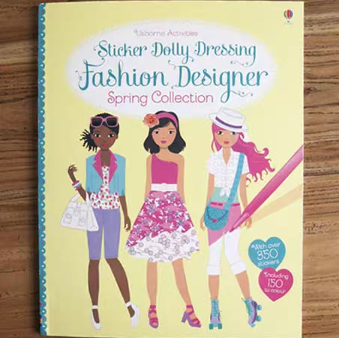 Sticker Dolly Dressing Fashion Designer Usborne