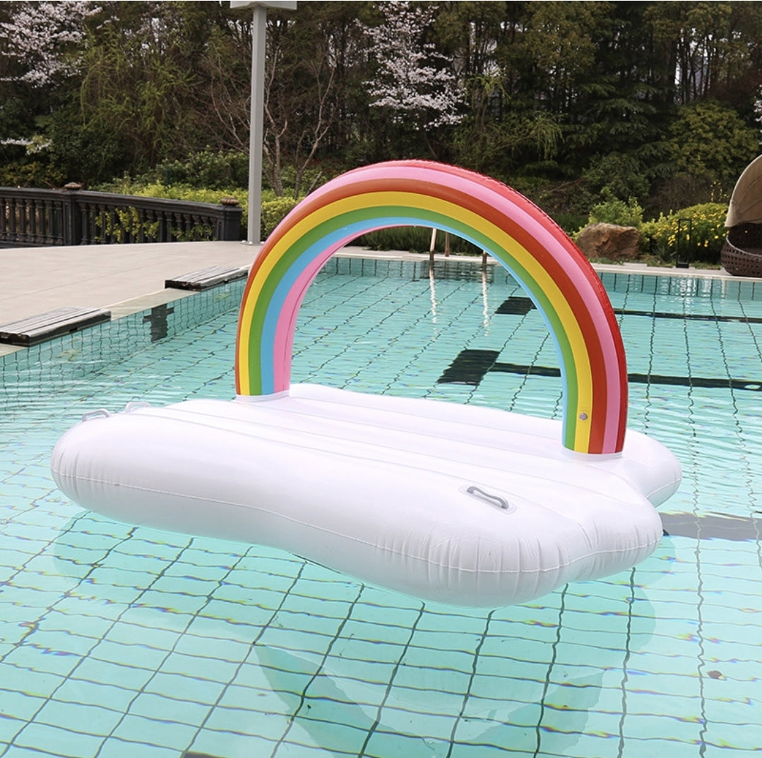 Rainbow pool float 210x145cm