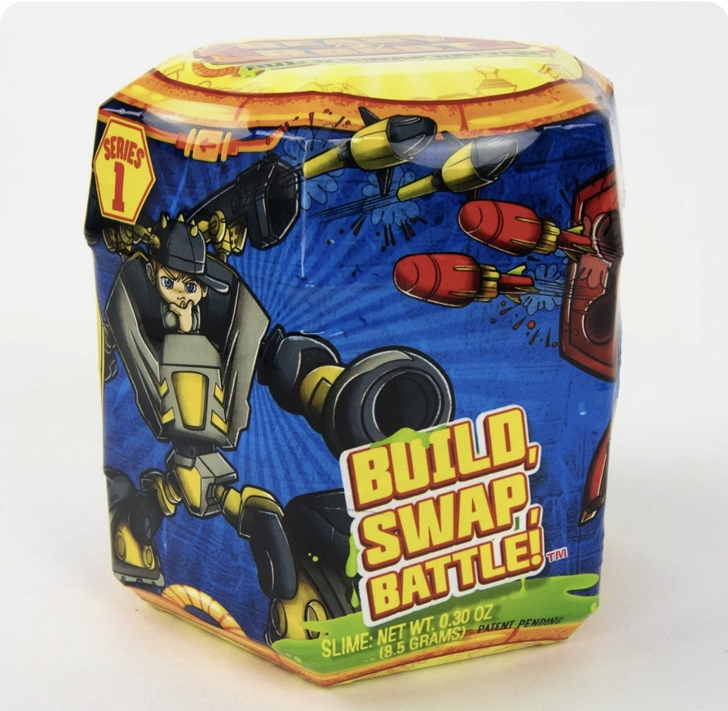 Ready2Robot Series 1 Pop Bot Build Swap Battle Mechbot Toy MGA Mystery Toy