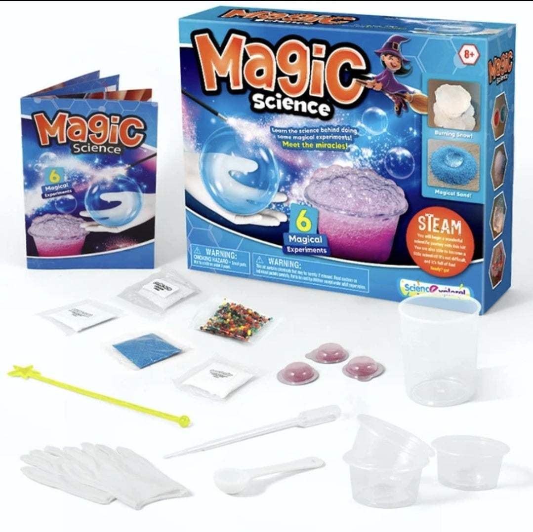 Science Experiment Set Steam DIY Magical Toy Education Physics Learning Kit Practise