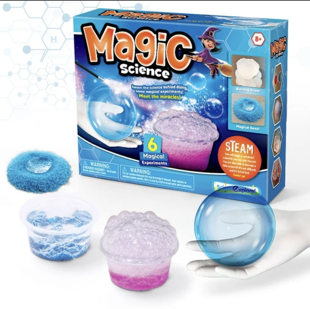 Science Experiment Set Steam DIY Magical Toy Education Physics Learning Kit Practise