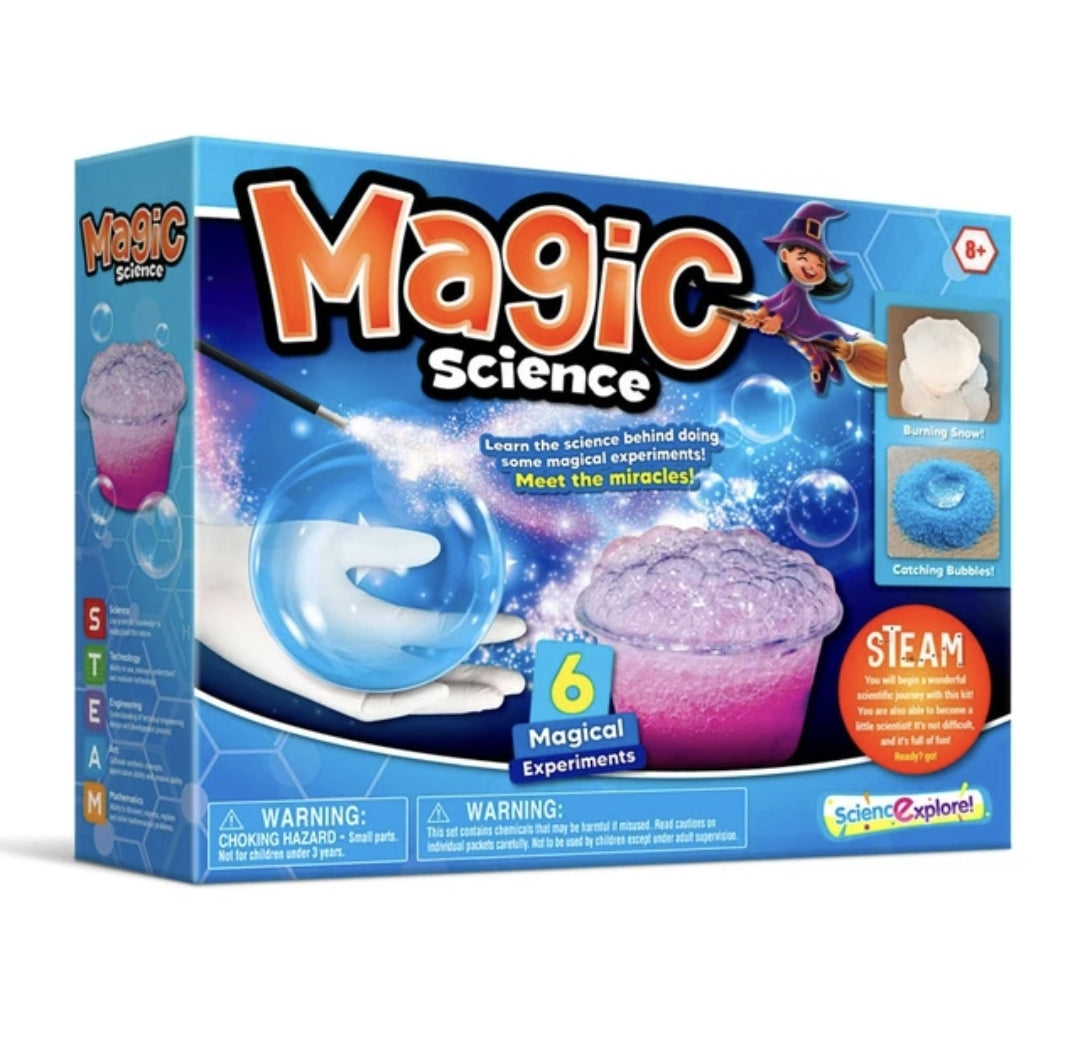 Science Experiment Set Steam DIY Magical Toy Education Physics Learning Kit Practise