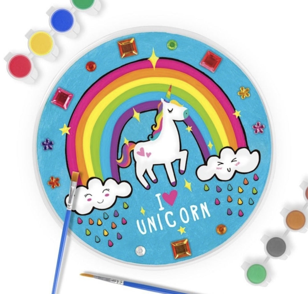 Paint Your Own Unicorns DIY Mould & Paint Kit- Unicorn Plaster Crafts Creativity Painting Pack