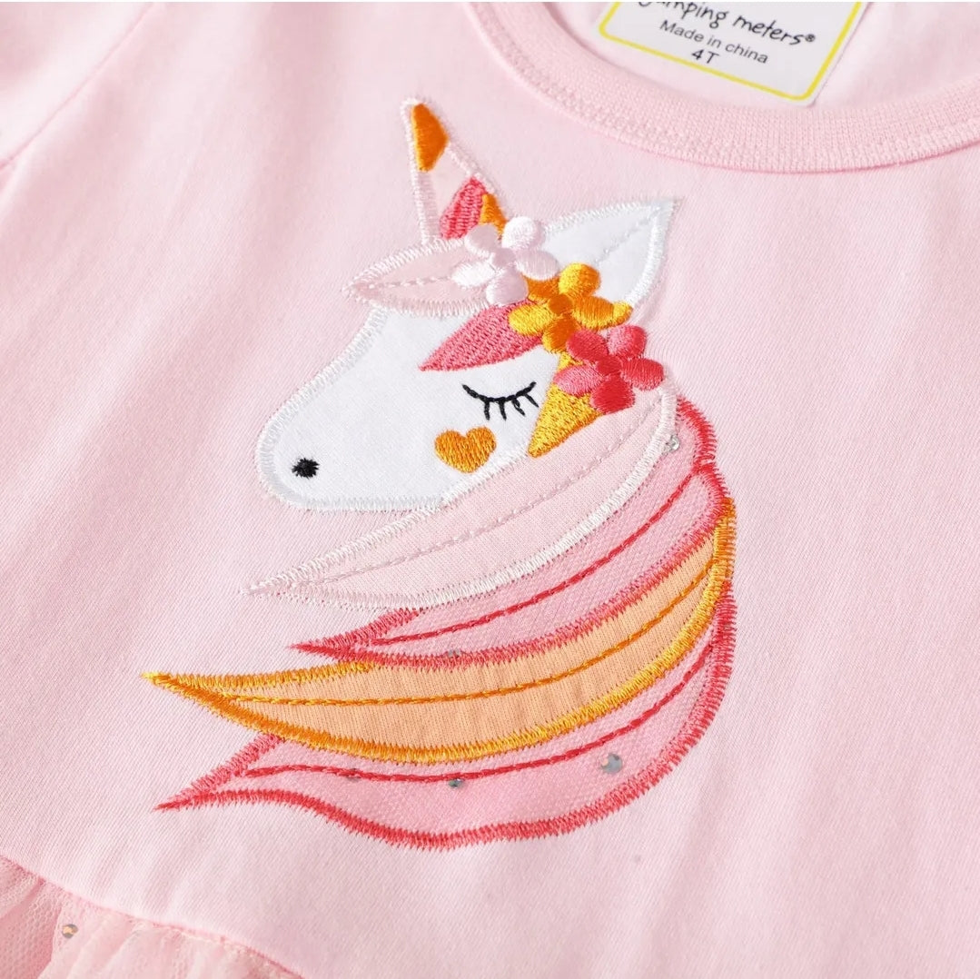 Unicorn Dress For Girls Size 2-4y