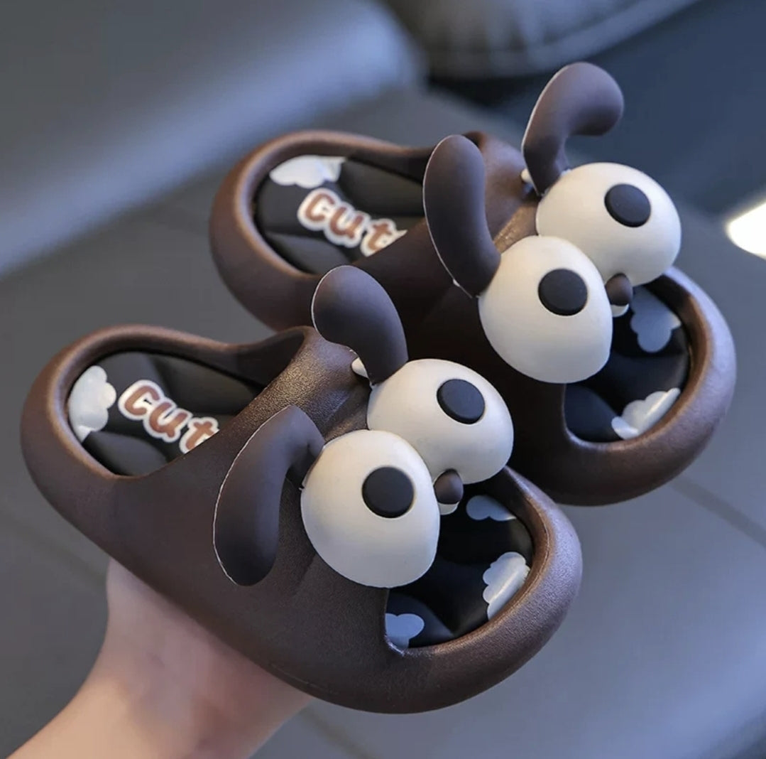 Funny Doggy Slippers Size 23-35