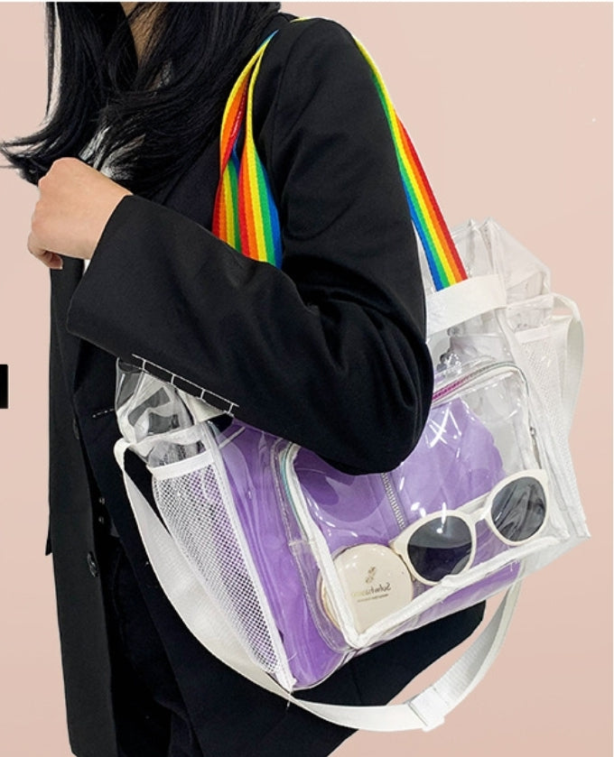 Transparent PVC Waterproof Beach Bag