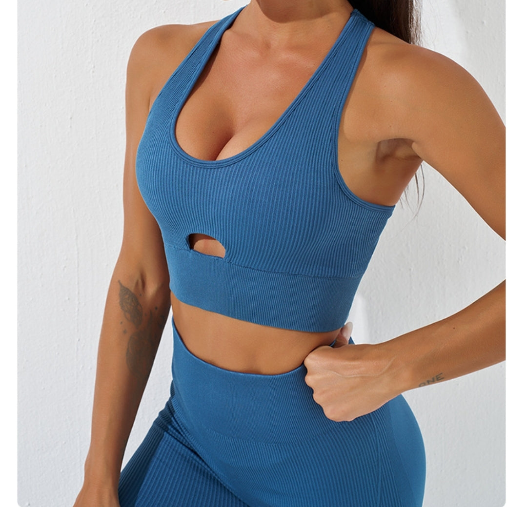 Workout Sets for Women, Matching 2 Pieces Outfits, Sexy Two Piece Yoga Workout Outfits, 3 colors