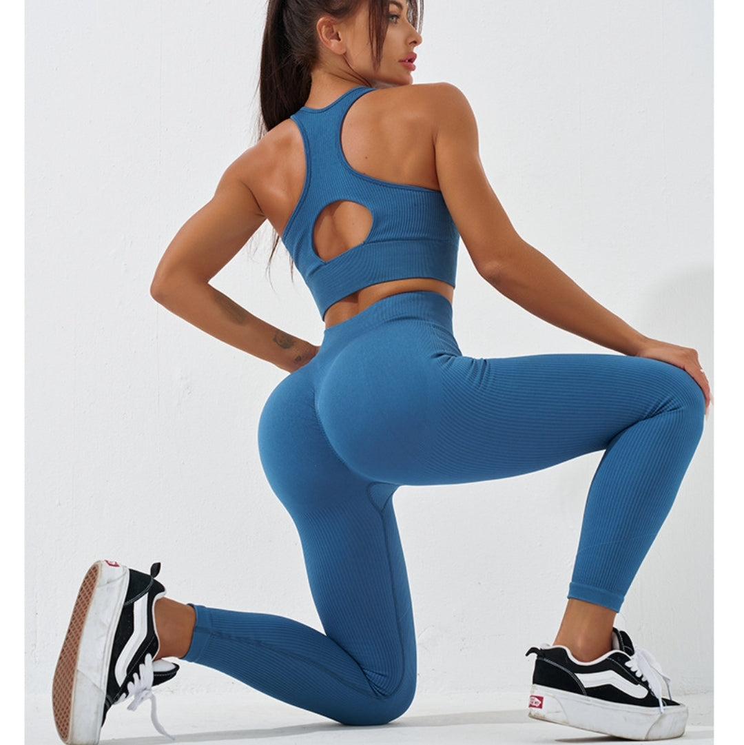 Workout Sets for Women, Matching 2 Pieces Outfits, Sexy Two Piece Yoga Workout Outfits, 3 colors