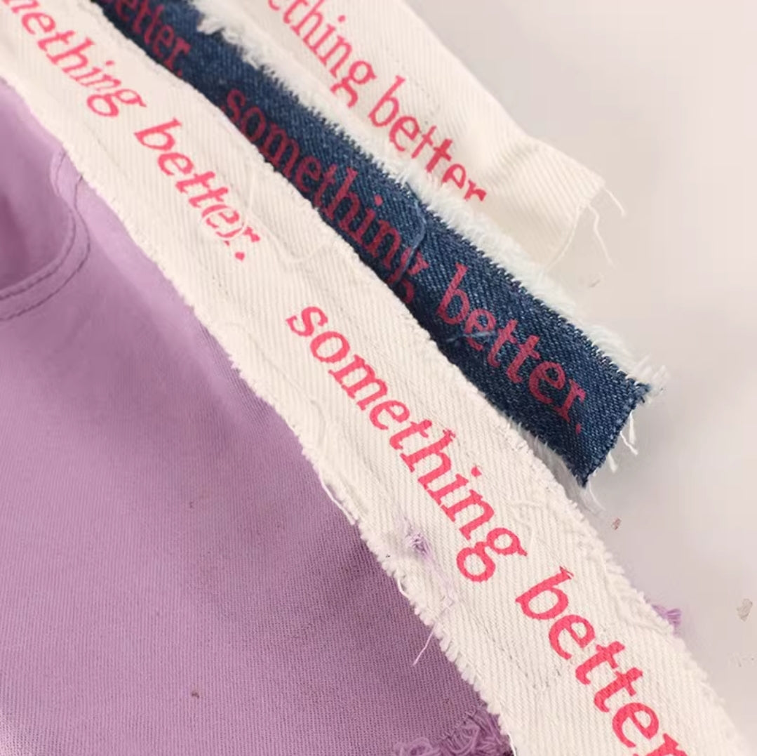 Denim Cotton Shorts for Girls 10-12y