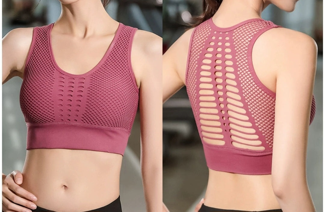 Sport Comfortable Bra With Pads