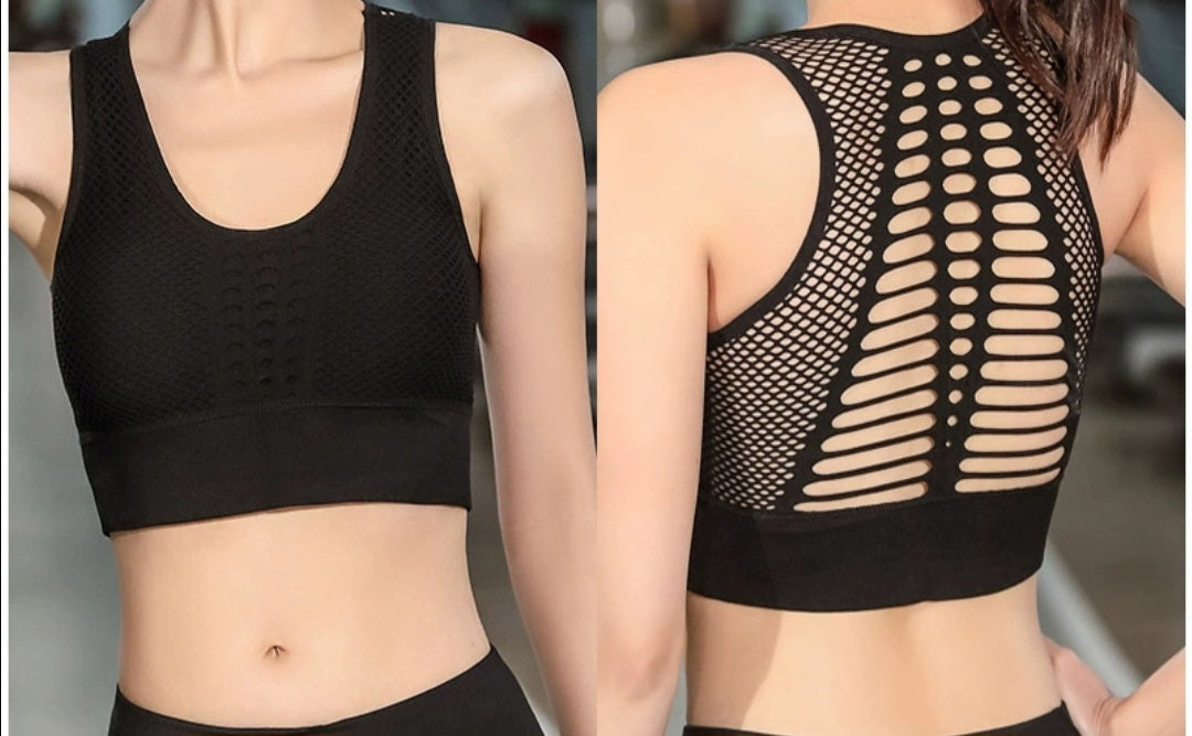 Sport Comfortable Bra With Pads