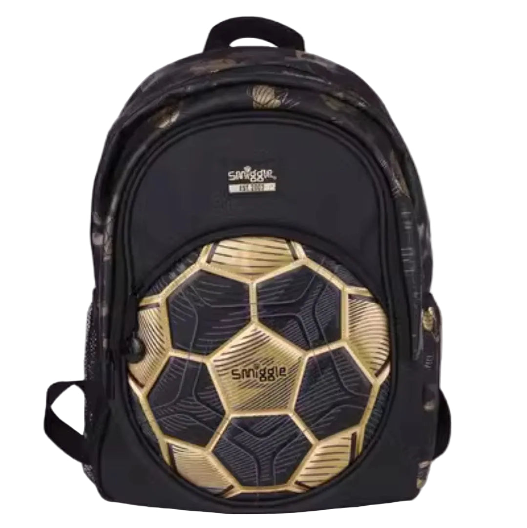 Smiggle Backpack Gold Football | (G1-G3) | 42cm