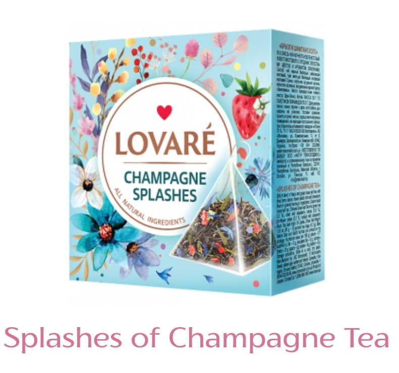 Lovare Tea in Pyramids Made in Ukraine