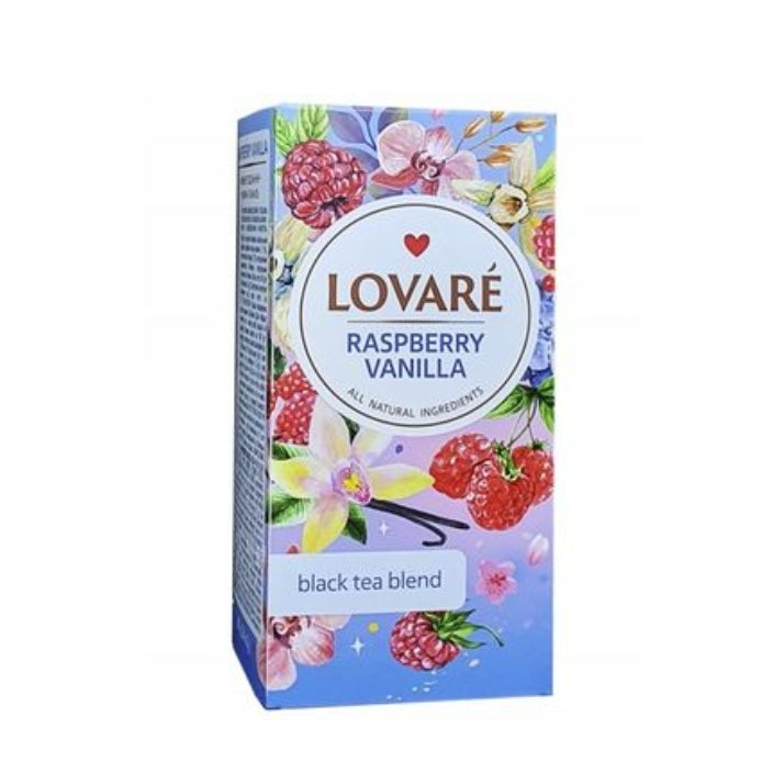 Lovare Tea in Sachets Made in Ukraine Many Flavors 24pcs Tea Box