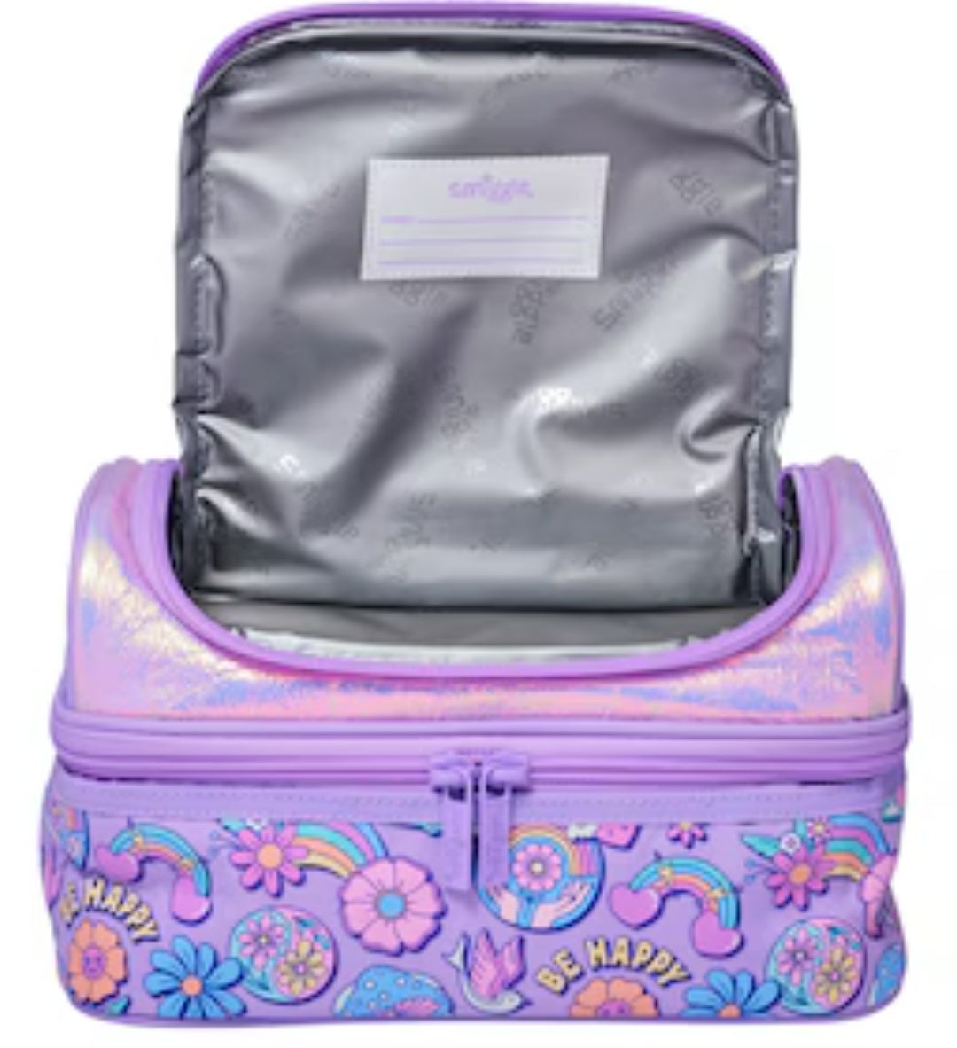 Smiggle Lunch Bag Flower Butterfly Design