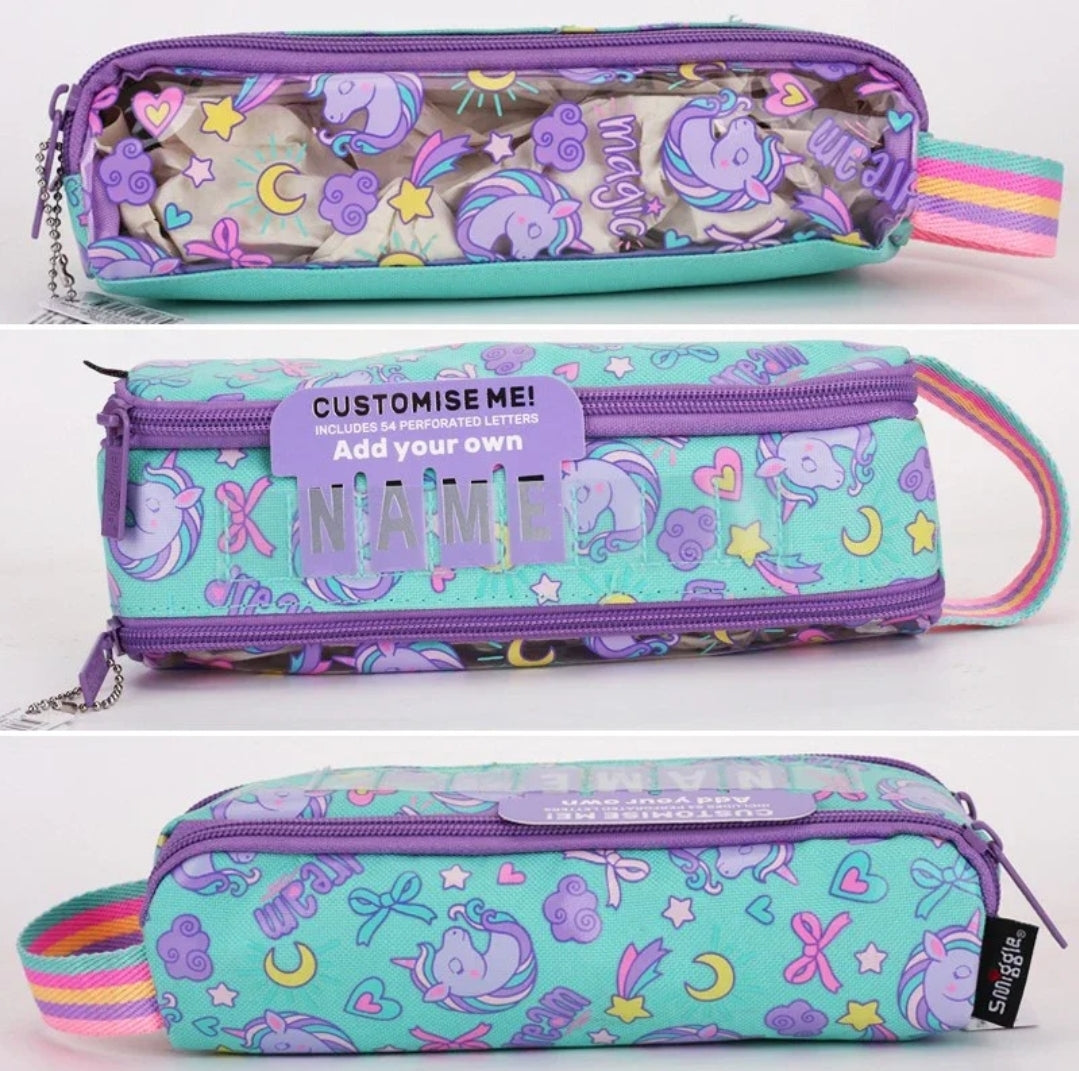 Smiggle Pencil Case Unicorn Design