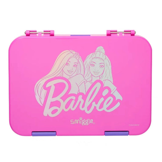 Smiggle Barbie Design Lunch Box 21x15x4.5