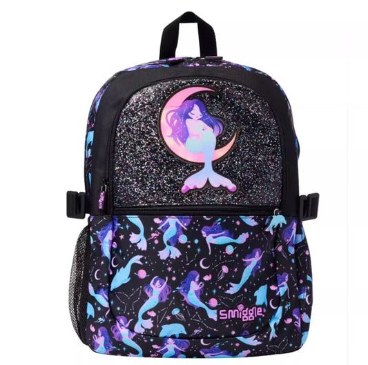 Smiggle Backpack Mermaid Design 42cm G1-G3