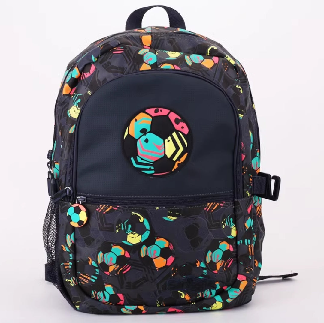 Smiggle Backpack Football Design 42cm G1-G3