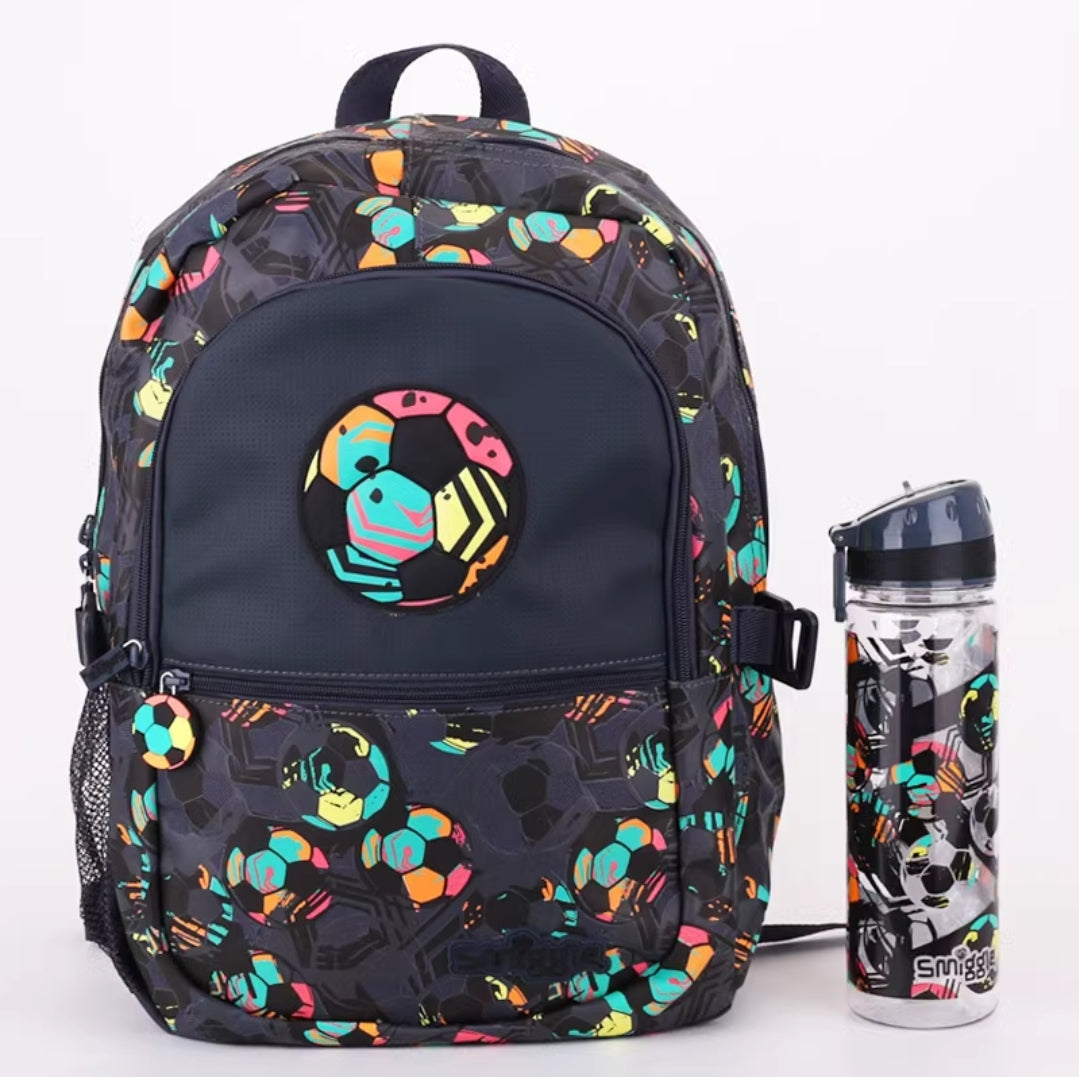 Smiggle Backpack Football Design 42cm G1-G3