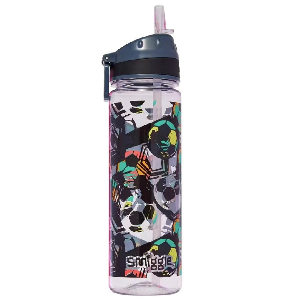 Smiggle Water Bottle - Football | 650ml