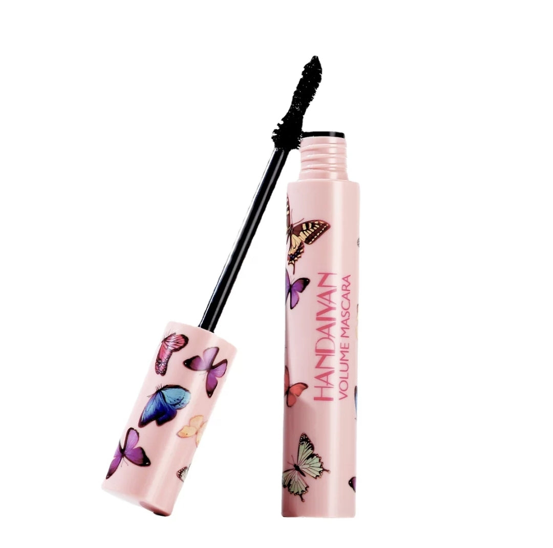 Ultra-Black Volumizing Mascara for Long-Lasting Waterproof Lashes
