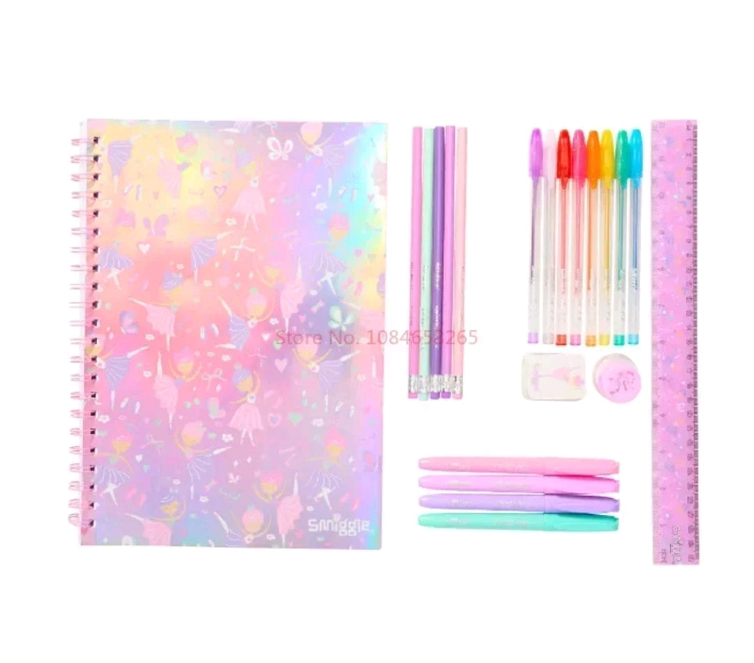 Smiggle Dance Stationery Set