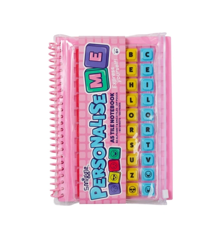 Stationery Smiggle Notebooks Personalise Me A5 Notebook