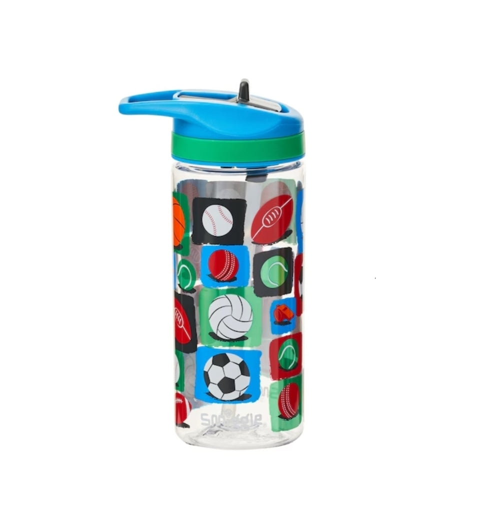 Smiggle Ball Design Bottle 440ml 17.5cm