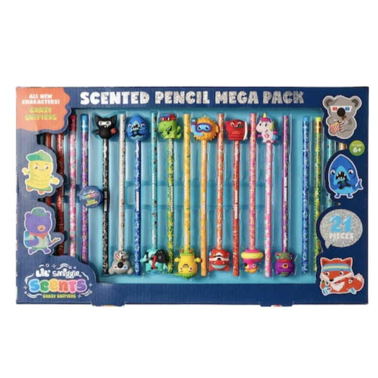 SMIGGLE Scented Pencil Mega Pack-21 Pieces