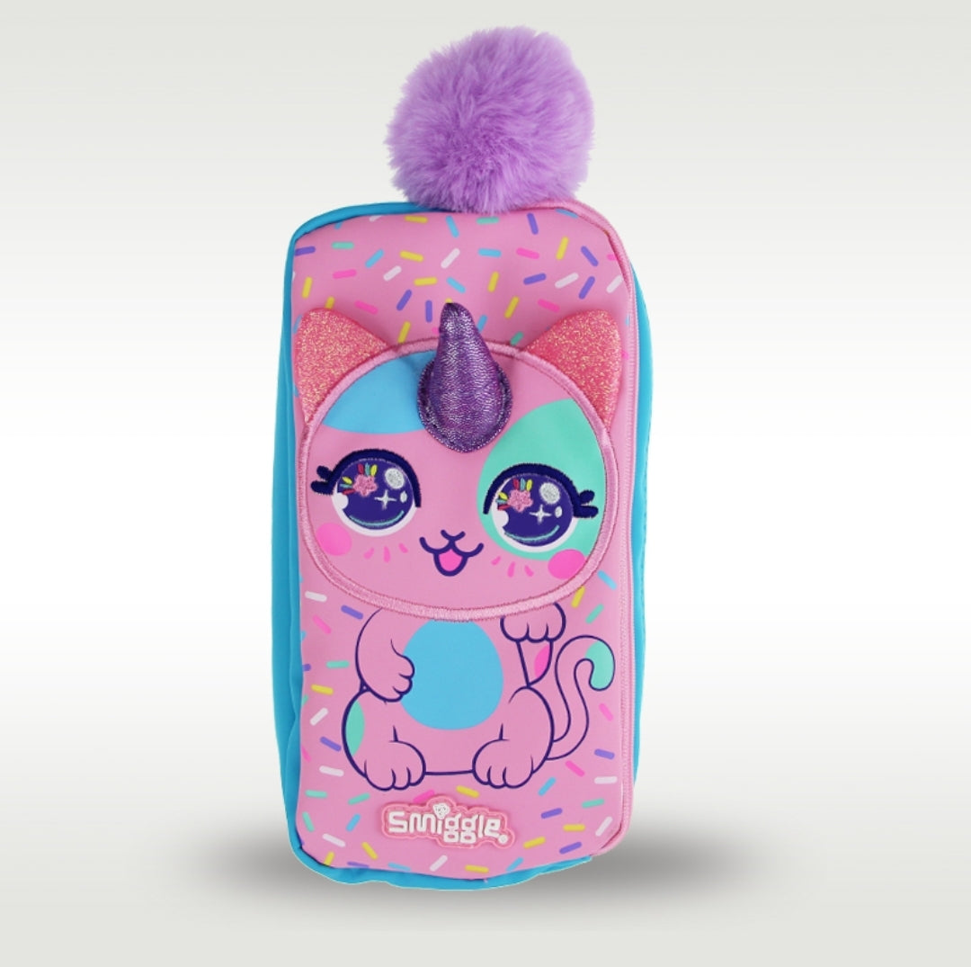 Smiggle Pencil Case Cat Design