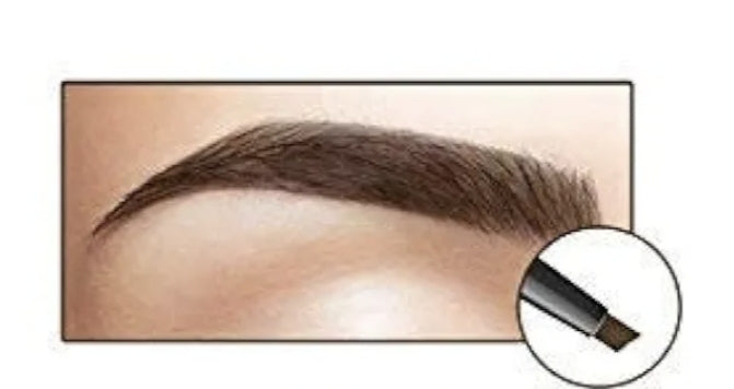 D.S.M. Women's Waterproof Brown Double-end Eyes Makeup Eye Brow Pencils with Brush