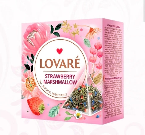 Lovare Tea in Pyramids Made in Ukraine