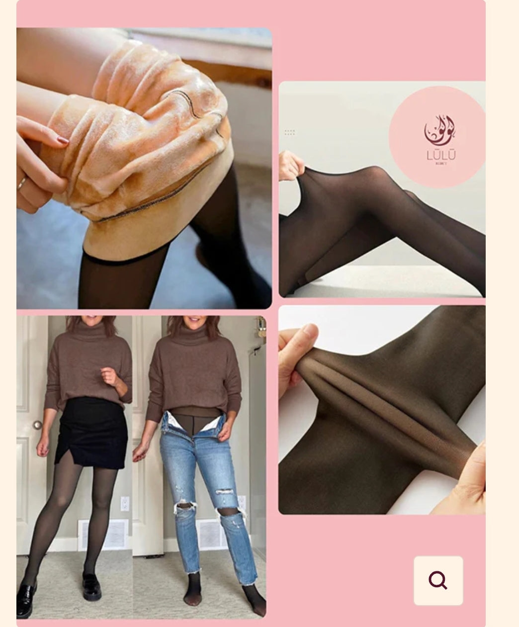✅ Warm Winter Tights – One Size (Fits M–XXXL) | Buy More & Save