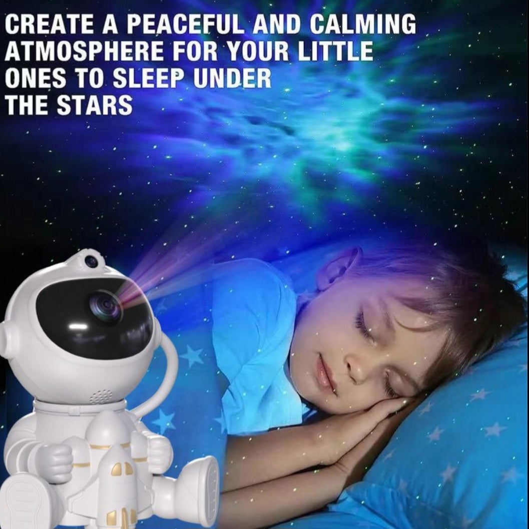 Stary Sky Astronaut Projector,Creates Peaceful Calming Atmosphere,With Various Effects