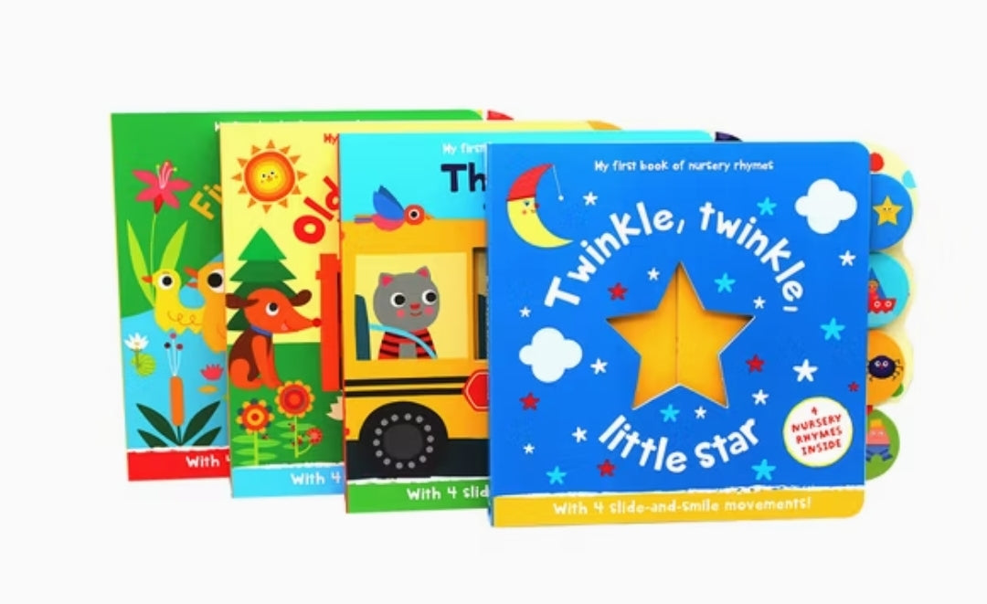 My First Book Of Nursery Rhymes(4 Books)