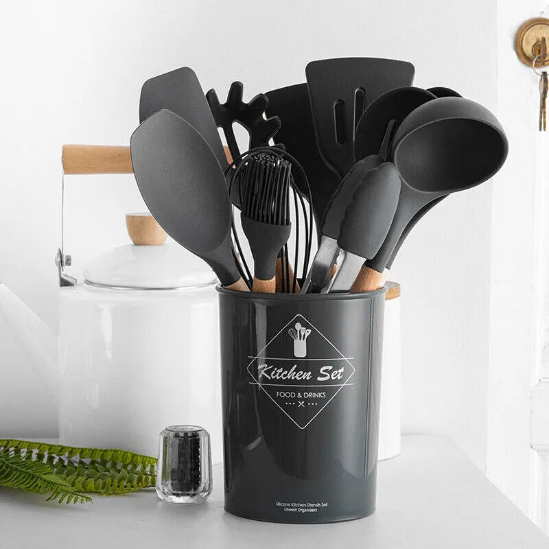 12 Pieces Silicone Kitchen Utensil Set