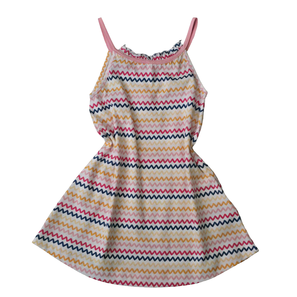 Cotton 100% Dress Brand:Lupilu Size 2-4y