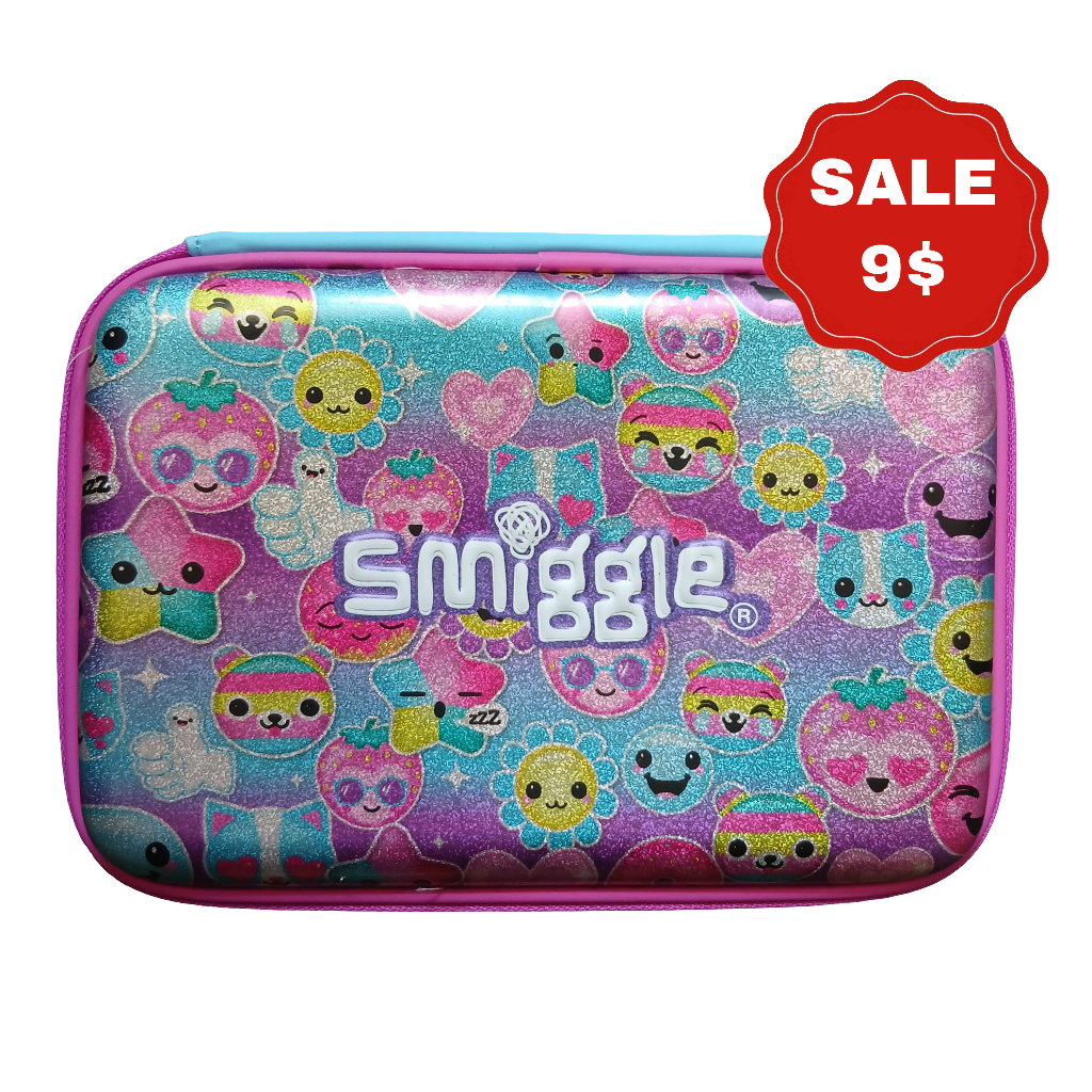 SMIGGLE Pencil Case pencil case 3D Hard Shell Large Capacity Case
