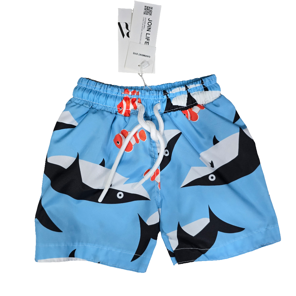 Shark design Swimming short for 2-6y