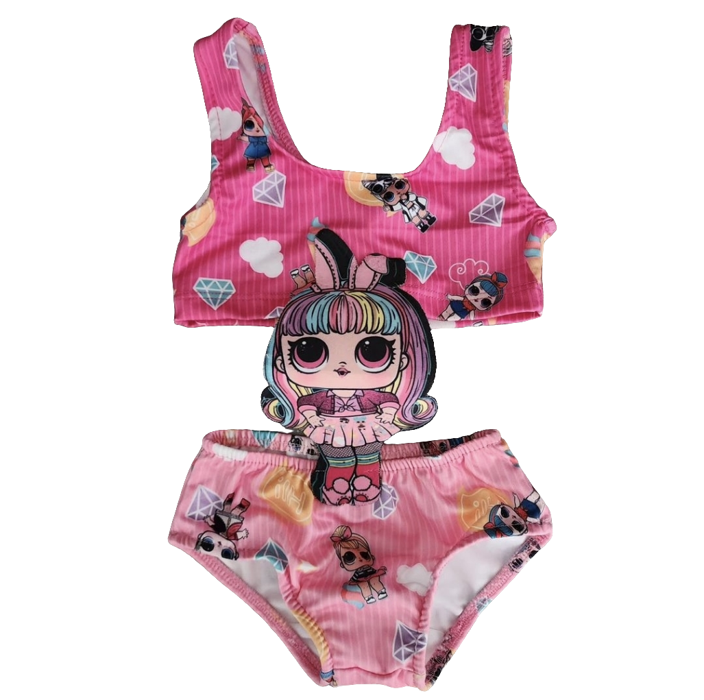 LOL lovers Swimsuit for 2-10y