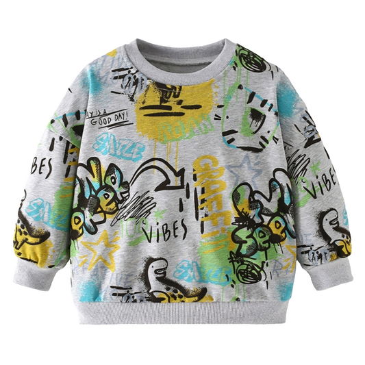 Cotton Sweater Long Sleeve Size 1-8y