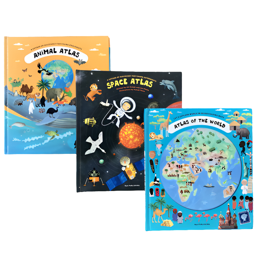 Atlas For Children Space/World And Animals