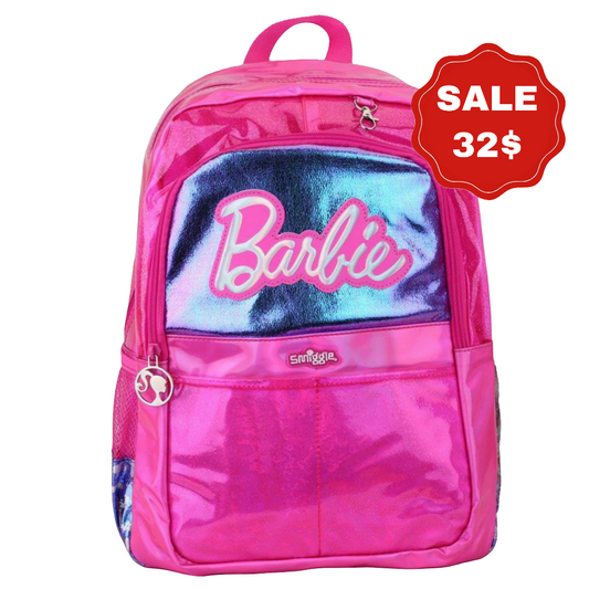 Smiggle Backpack Barbie Design 42cm G1-G3
