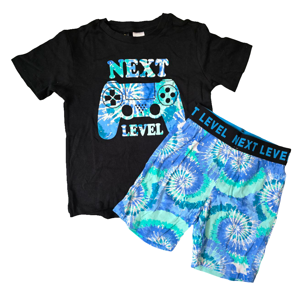Pijama For Boys Next Level Game Design Cotton 100% Size 8-12y