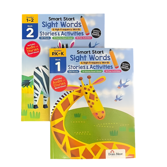 Smart Start-Sight Words&High Frequency Words Evan-Moor Grades pk-Gr2