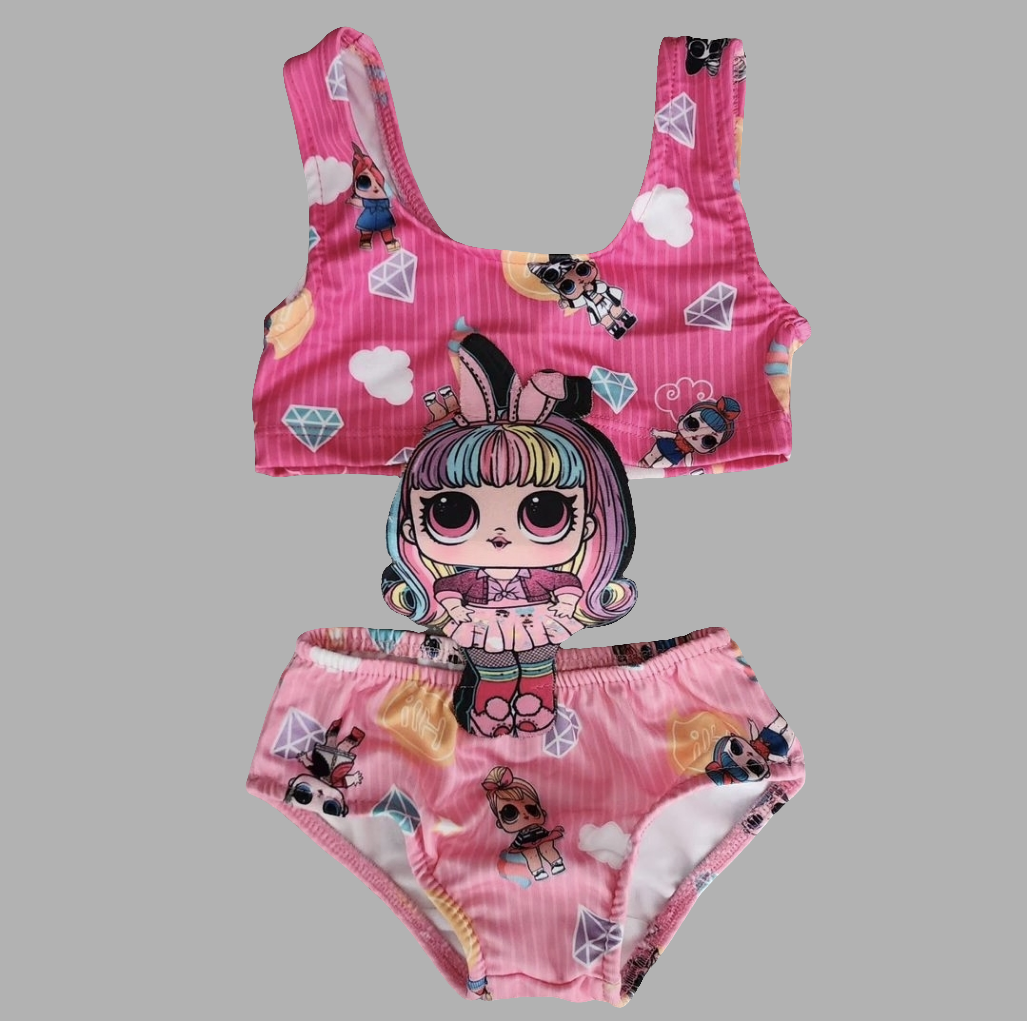 LOL lovers Swimsuit for 2-10y