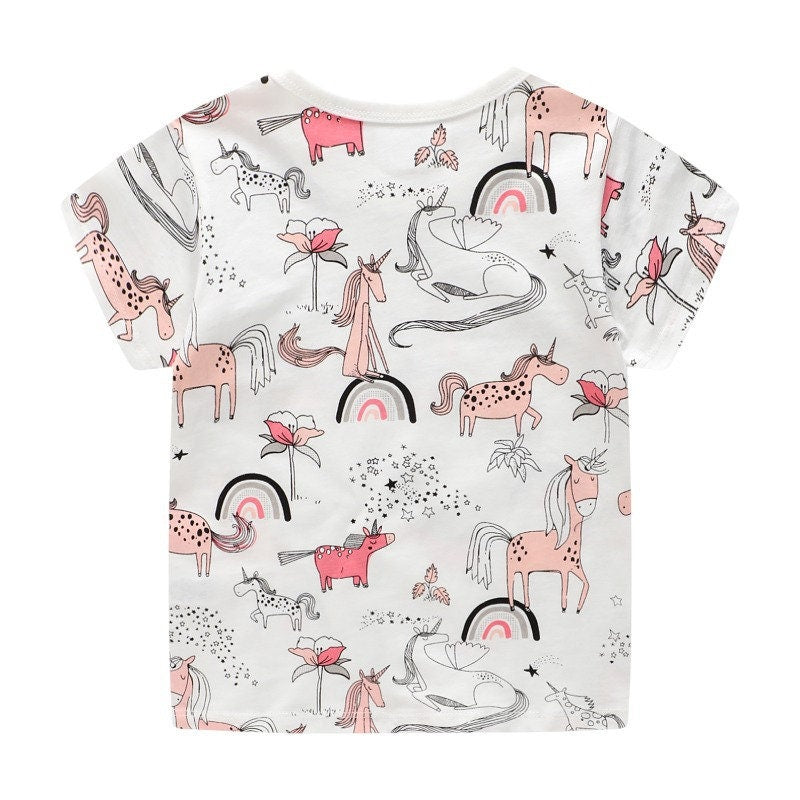 Cotton Unicorn T-shirt (2-5y)